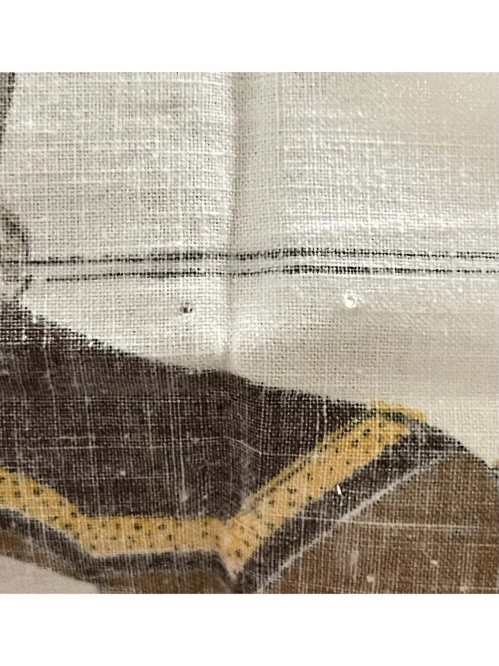 Vintage Egyptian Cotton Napkins Set of 6 Made in Egypt Pharaoh Chariot Egyptian